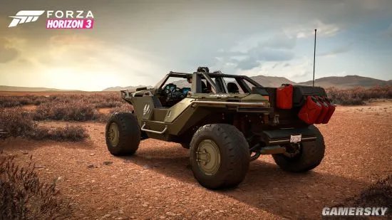 《极限竞速：地平线3》新预告惊现光环战车 现已进厂压盘