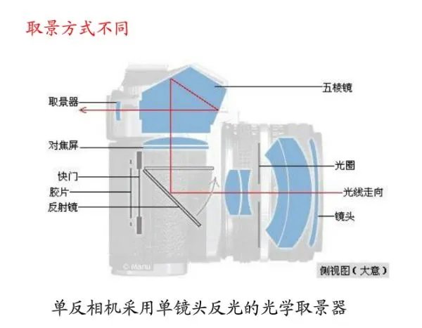 微单相机与单反主要区别在哪啊？