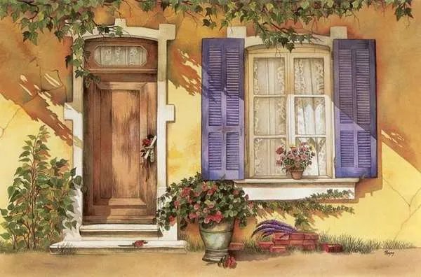 温馨小屋情,一枕共佳人,思眠相思夜,问君几多情