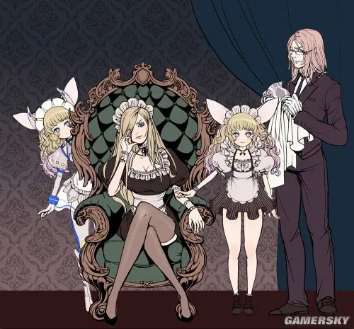 《神谕之战》韩版新服装 黑丝女仆装展现小翘臀