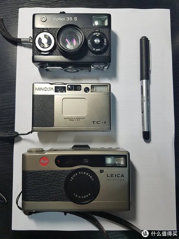 3款有意思的旁轴胶片相机：禄来35S，美能达TC-1，徕卡minilux