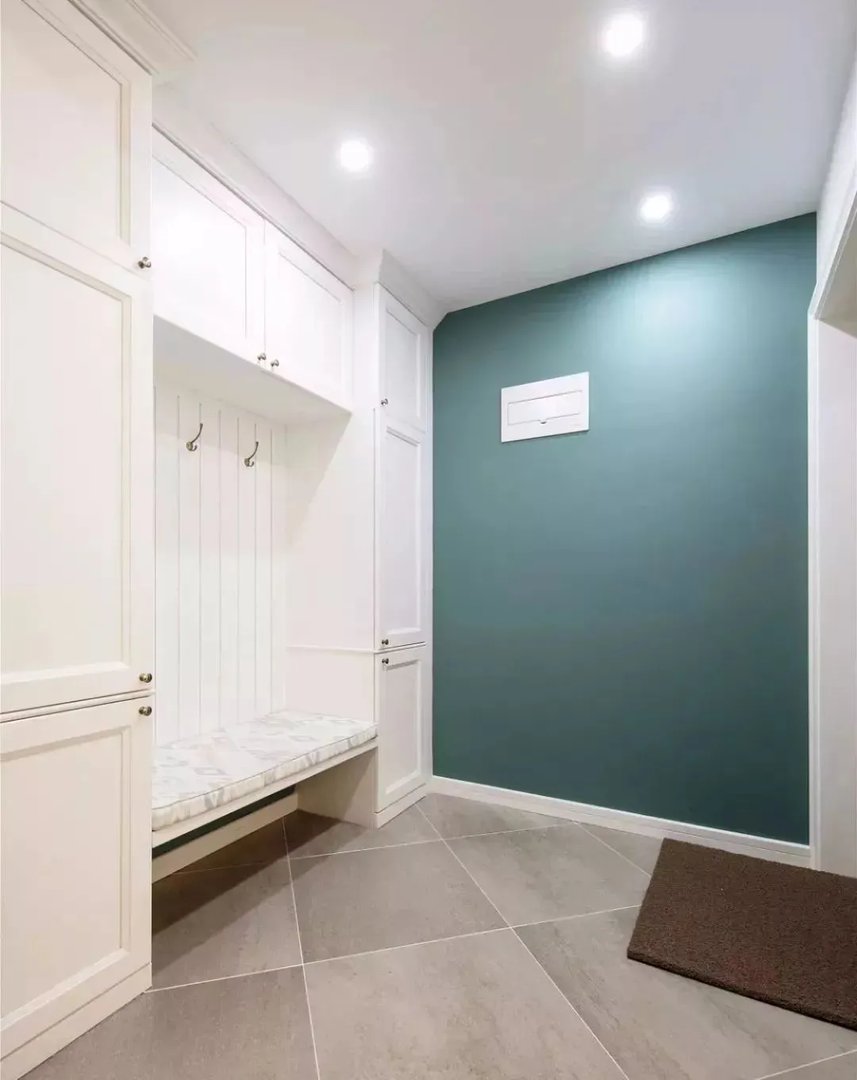 鞋柜+换鞋凳很美组合，进门再也不用站着换鞋了！