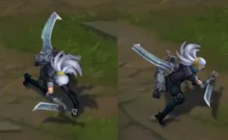 《LOL》8.15银色之牙阿卡丽外观预览