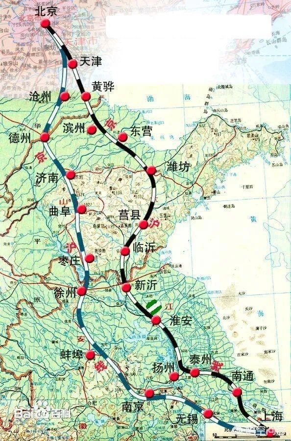 京沪二线和京沪高铁路线有什么不同？