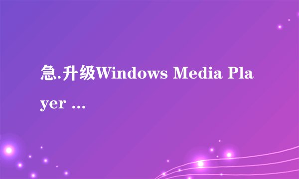 急.升级Windows Media Player 11后无法通过验证.不知道XP正版破解补丁能用不能？