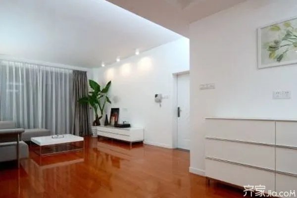 客厅不吊顶 也可以装修的如此美观