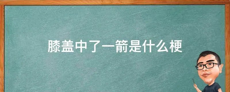 膝盖中了一箭是什么梗