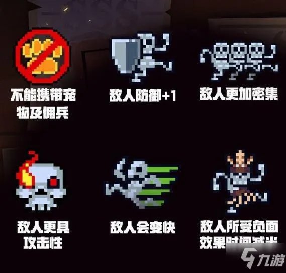 《元气骑士》挑战因子有哪些 挑战因子汇总一览