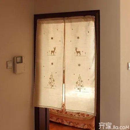 小小门帘方便好看  这样设计很个性