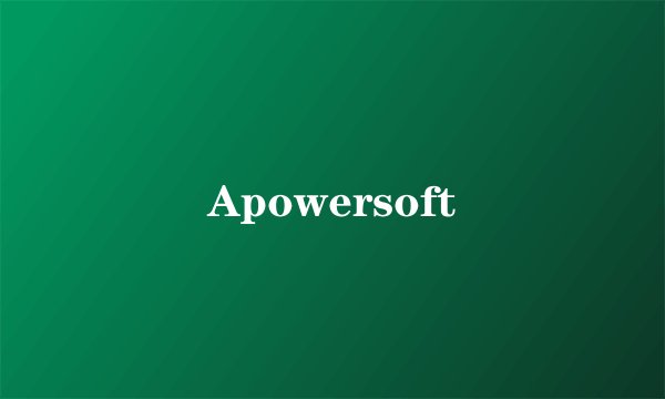 Apowersoft