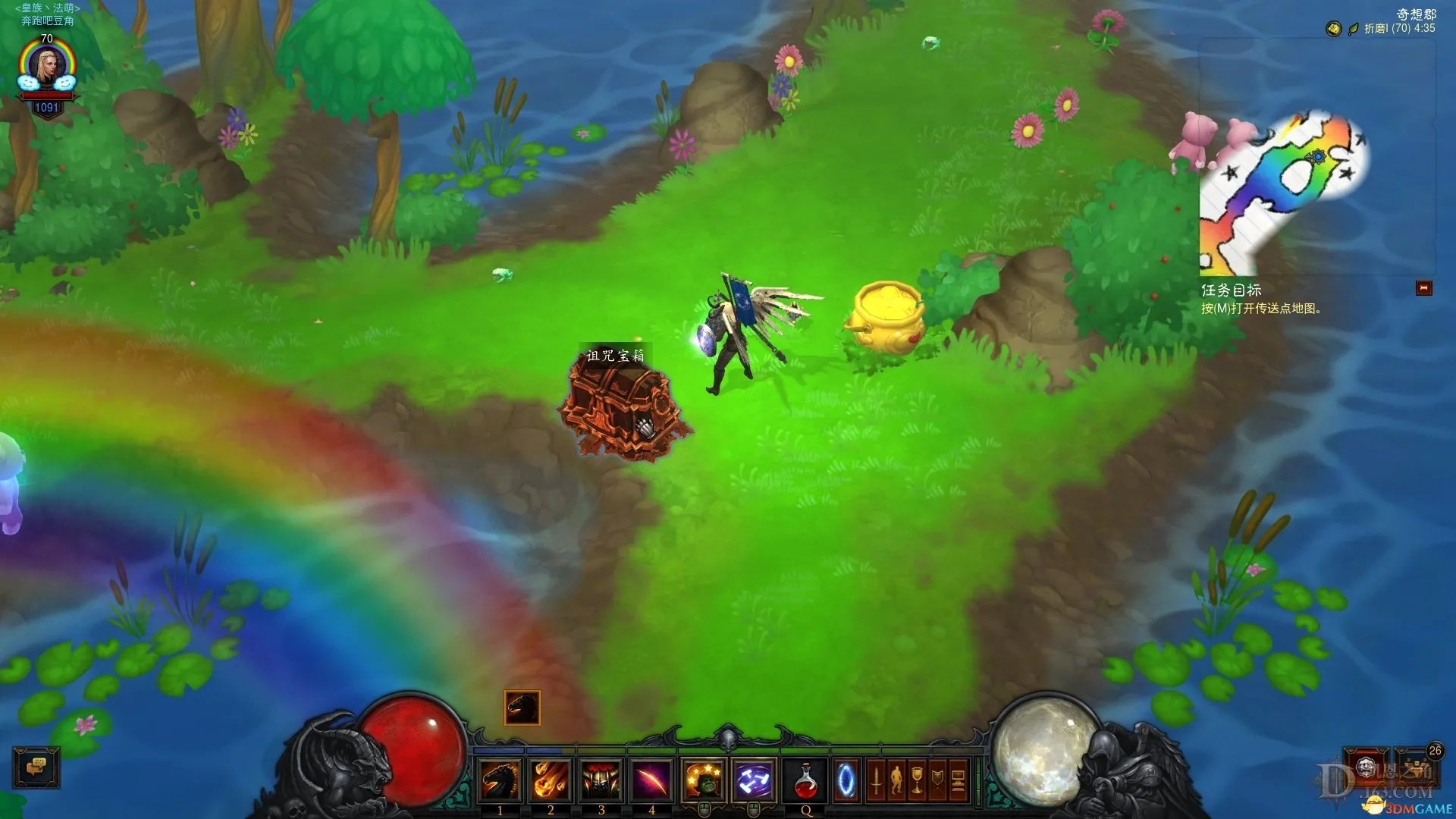 暗黑破坏神3国服隐藏的关卡 暗黑3解析彩虹关卡