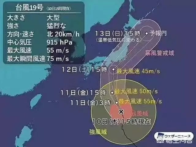 日本有史以来最强的台风是哪个?