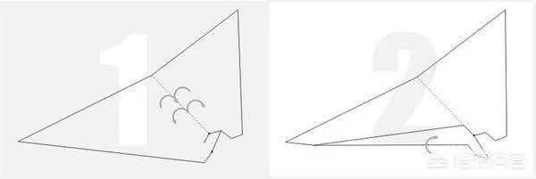 冲浪纸飞机折法图解是什么？