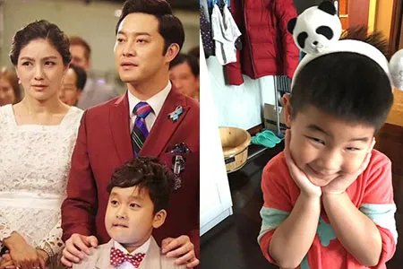 沙溢再晒熊孩子儿子超可爱 鱼儿包饺子小手胖嘟嘟