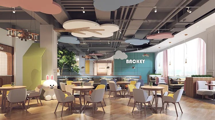 合肥亲子餐厅装修设计，亲子感情升温休闲好去处