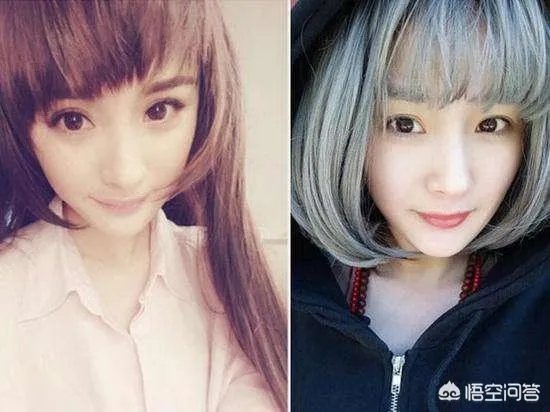 郑爽短发尴尬期