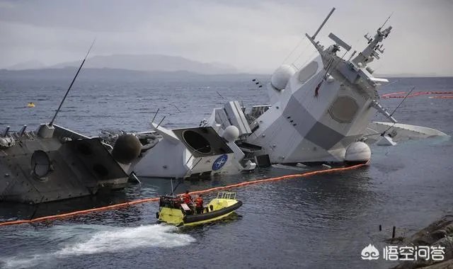 挪威的宙斯盾舰为什么一撞就沉没了？对此你怎么看？