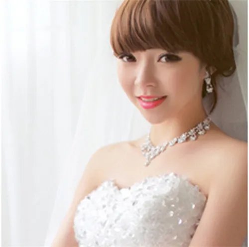 刘海新娘发型图片欣赏  如何打造齐刘海发型