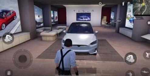 和平精英特斯拉展厅位置在哪里