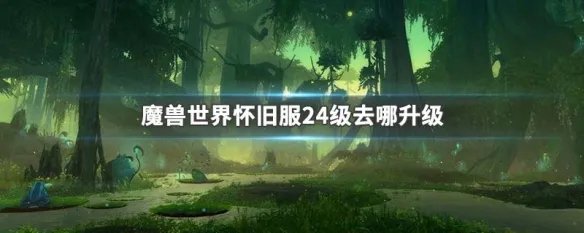 魔兽世界怀旧服24级去哪升级