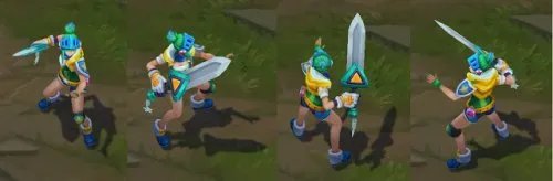 LOL电玩锐雯皮肤预览