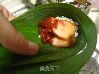 蛋黄肉粽----小吃主食两相宜的极品粽子