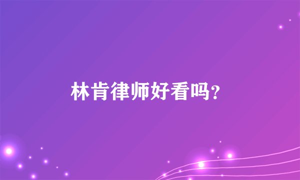 林肯律师好看吗？