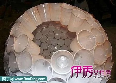 旧物改造手工制作-超级创意纸杯灯