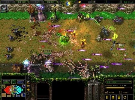 魔兽争霸《澄海3C》关于1v1首发打钱的讲解(前期)