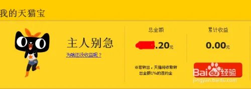 天猫宝的钱在哪里看，怎么查询天猫宝余额