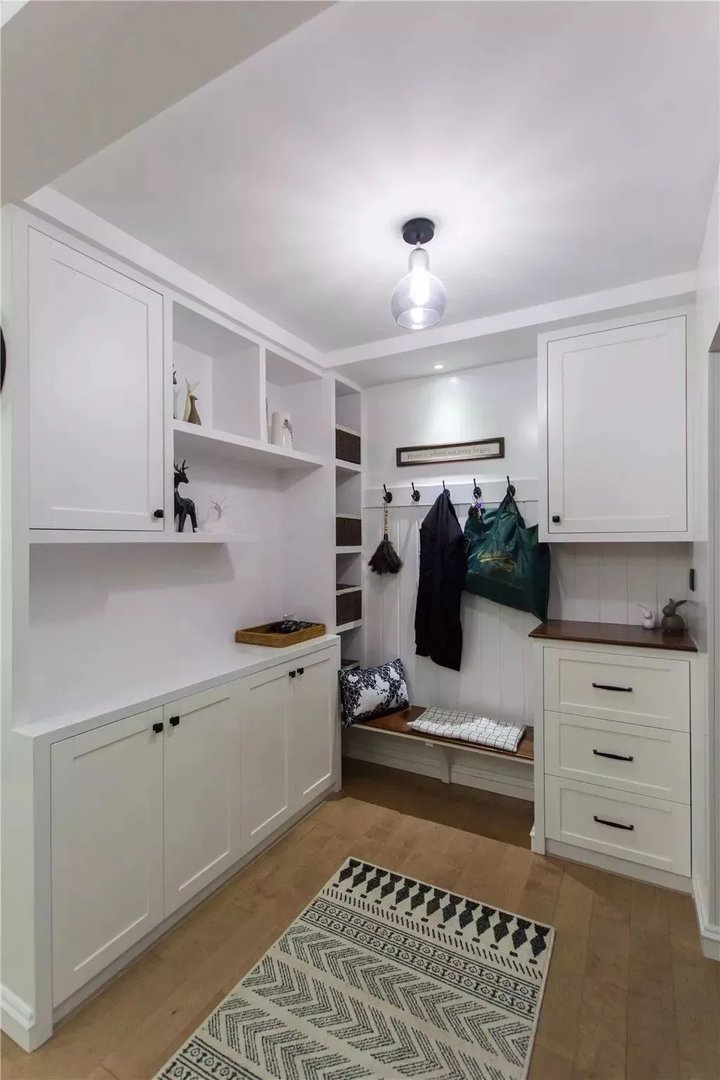 鞋柜+换鞋凳很美组合，进门再也不用站着换鞋了！