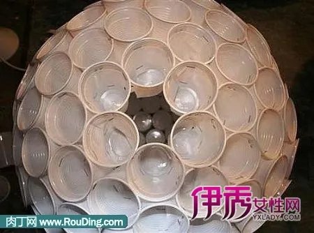 旧物改造手工制作-超级创意纸杯灯