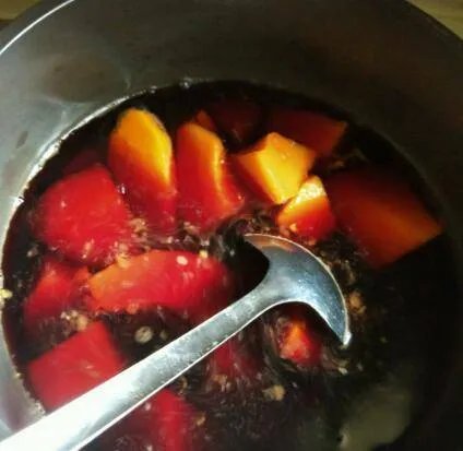 红酒木瓜汤怎么做