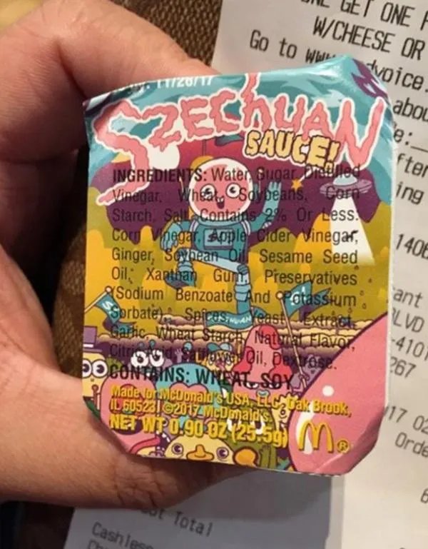 麦当劳四川辣酱是什么味道?