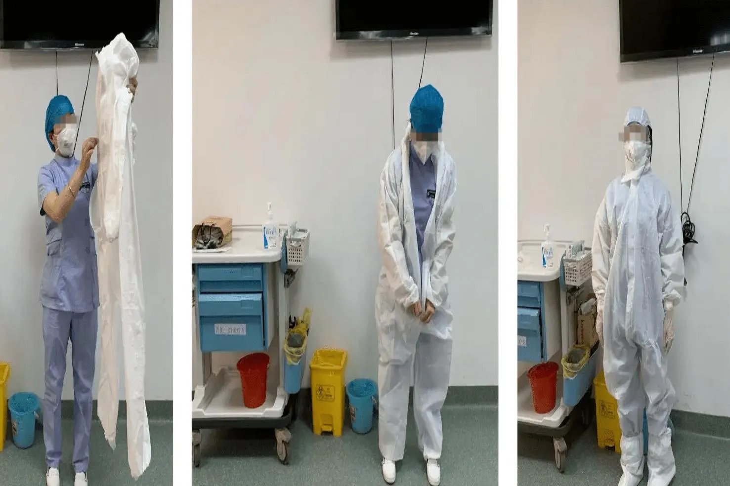 新冠肺炎穿脱防护服流程图解