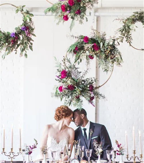 婚庆鲜花布置图片2017  婚礼现场鲜花如何布置好