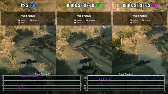 《COD17》PS5、XSX/S帧数测试 运行流畅非常稳定