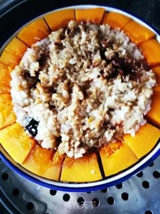 南瓜八宝饭