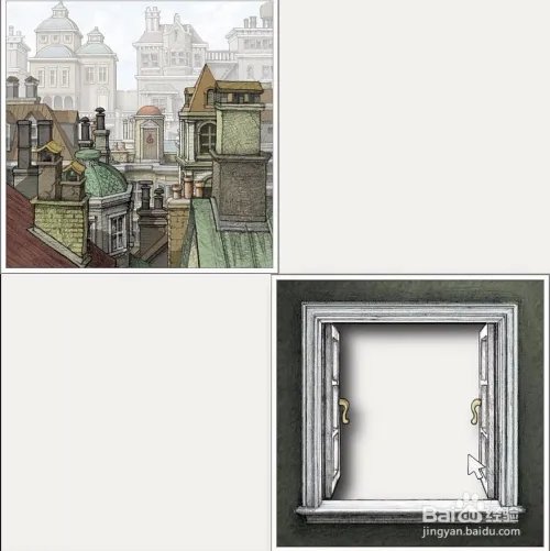 Gorogoa画中世界蓝色碗+红色苹果通关攻略