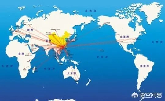 中国哪两个城市航班最多？