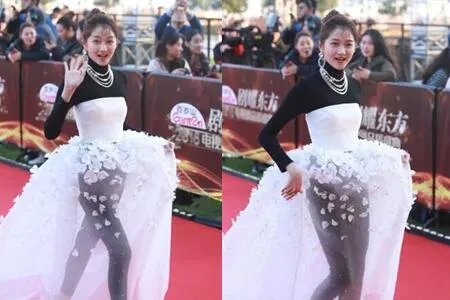 关晓彤回应红毯造型 为何被网友疯狂吐槽