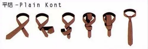 如何系领带？领带打法大全（图解）