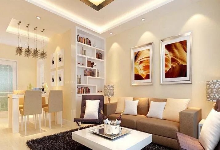 客厅装修样板房图片欣赏 五招让小户型客厅不再压抑!