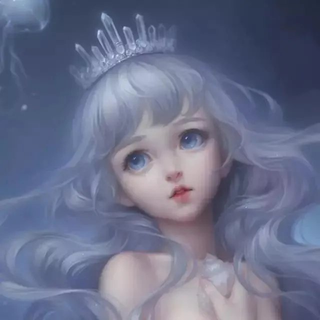 请问谁有现代手绘美女图片？