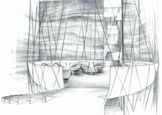 室内-手绘原稿与设计理念