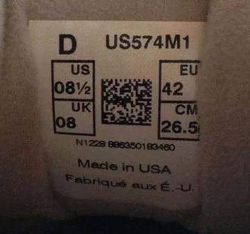 美产new balance 574求鉴别真假