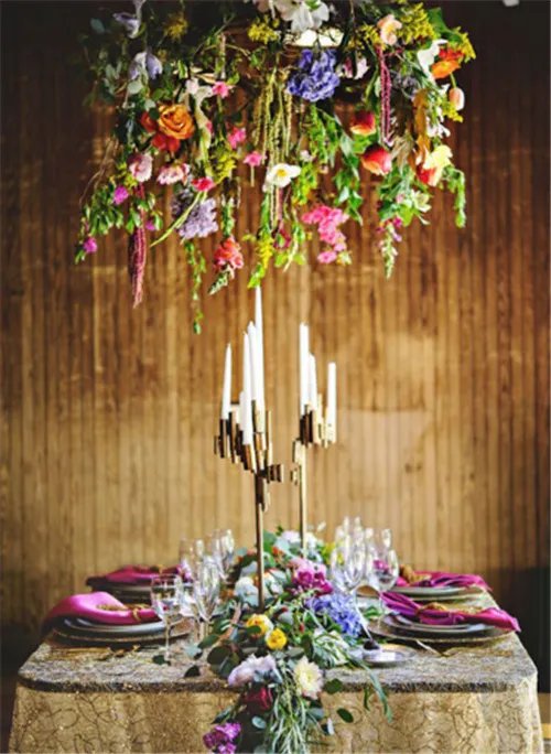 婚庆鲜花布置图片2017  婚礼现场鲜花如何布置好