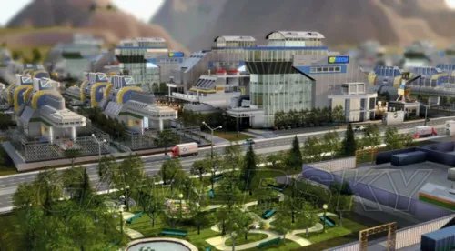 模拟城市5 样板电子城展示及建造心得