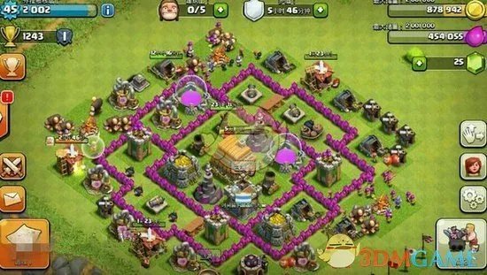 部落冲突六本最强阵型