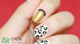 豹纹美甲图片2017 豹纹美甲怎么画